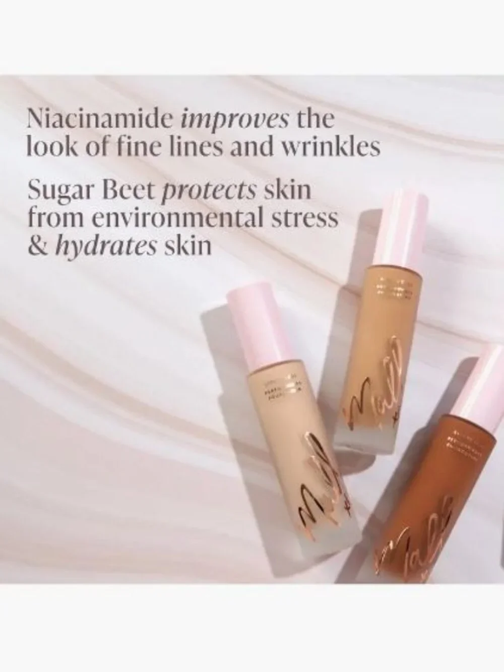 NEW! Mally Beauty- Stress Less Performance Foundation Light 1 fl oz 30ml